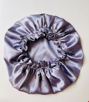 کلاه خواب ساتن ابریشم پروانه ای